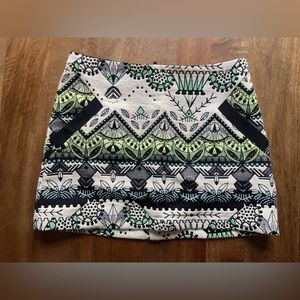 Top Shop- geometric mini skirt